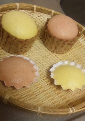 簡単☆ふんわりもっちり蒸しパン-レシピのメイン写真