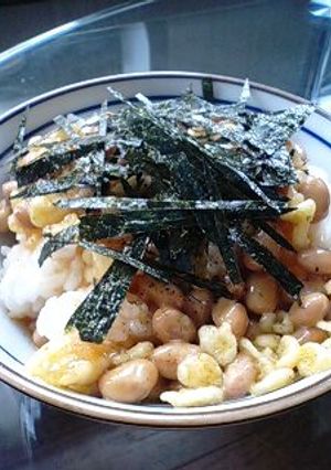 我が家のポリ卵納豆ごはん☆-レシピのメイン写真