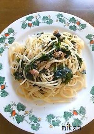 磯の香り*わかめとツナのスパゲッティー-レシピのメイン写真
