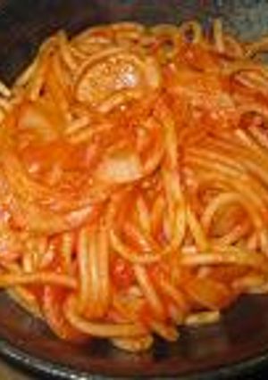 ケチャップパスタ-レシピのメイン写真