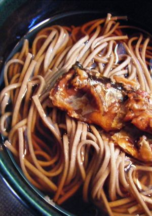 缶詰でなんちゃって鰊そば風-レシピのメイン写真