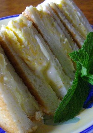 落とし蓋で♪簡単ホットサンド☆☆☆-レシピのメイン写真