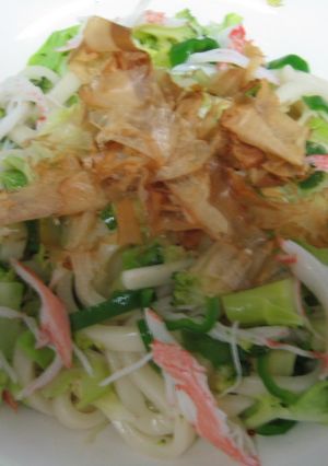 あっさり蟹かま焼きうどん-レシピのメイン写真