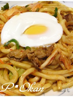 ピリ辛☆ソース焼うどん-レシピのメイン写真