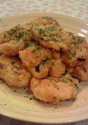たこ焼き風落し揚げ♪-レシピのメイン写真