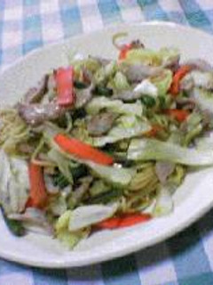 残り物野菜で・・・オイスター焼きそば-レシピのメイン写真