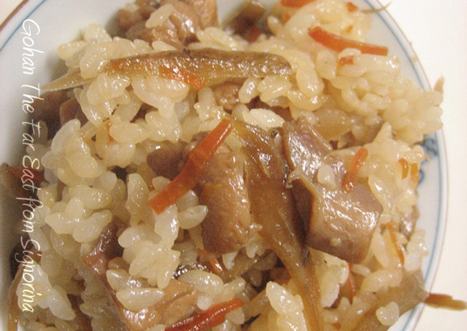 鶏ごぼうご飯 もどきご飯30個