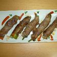 小松菜の牛薄切り肉巻き