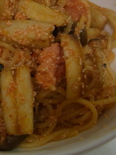 食べるラー油で明太子パスタ-レシピのメイン写真