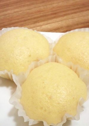 美味しいたまご蒸しパン♡-レシピのメイン写真