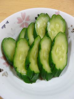 夏の定番 きゅうりのわさび漬け-レシピのメイン写真