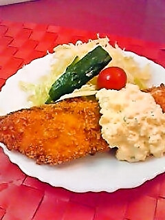 パルメザンチーズ入り鮭フライ☆美味しいよ-レシピのメイン写真