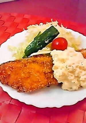 パルメザンチーズ入り鮭フライ☆美味しいよ-レシピのメイン写真