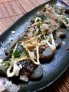 ダイエット☆こんにゃくお好み焼き風-レシピのメイン写真