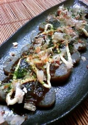 ダイエット☆こんにゃくお好み焼き風-レシピのメイン写真
