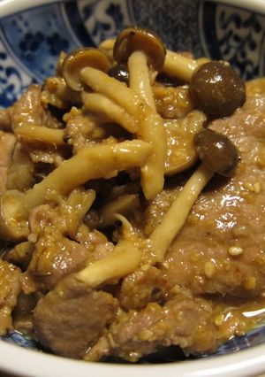 しめじで旨っ！かつお風味の肉味噌炒め-レシピのメイン写真