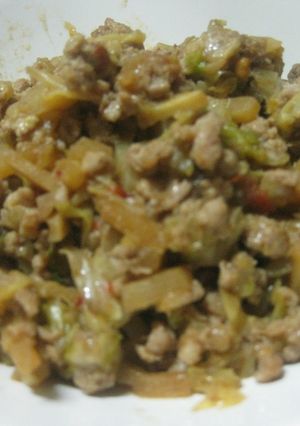 残り野菜で絶品肉味噌♪♪-レシピのメイン写真