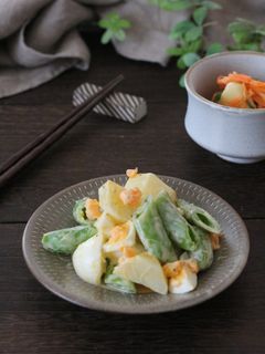 じゃが芋とスナップえんどうと玉子サラダ-レシピのメイン写真