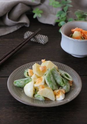 じゃが芋とスナップえんどうと玉子サラダ-レシピのメイン写真