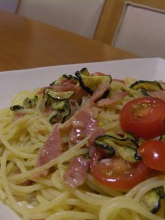 干しズッキーニのパスタ-レシピのメイン写真
