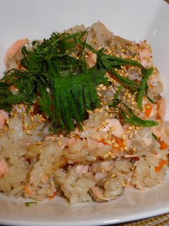 鮭と舞茸の炊き込みご飯-レシピのメイン写真