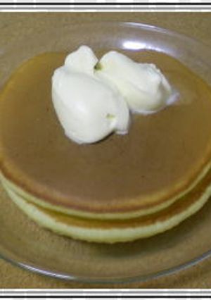 リンゴジュースでパンケーキ-レシピのメイン写真