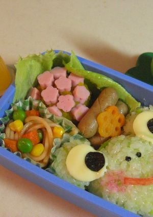 カエルくん弁当-レシピのメイン写真