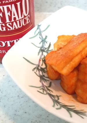 簡単おつまみ！旨辛絹厚揚げ🔥-レシピのメイン写真