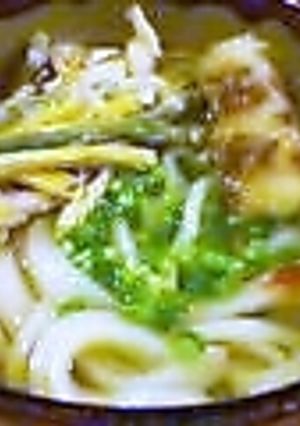 さつま芋とごぼうのかき揚げうどん-レシピのメイン写真