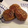鶏の照り焼きハンバーグ