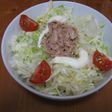 キャベツたっぷりサラダそうめん