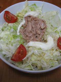 キャベツたっぷりサラダそうめん-レシピのメイン写真