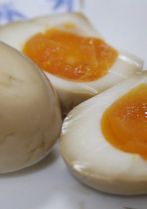 ラーメンの具に！味付け半熟たまご-レシピのメイン写真