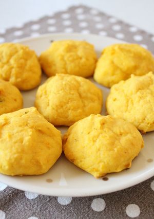 卵なし☆ほっこり☆かぼちゃパン♪-レシピのメイン写真