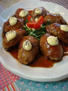 肉巻き卵の照り焼き☆お弁当にも♪-レシピのメイン写真