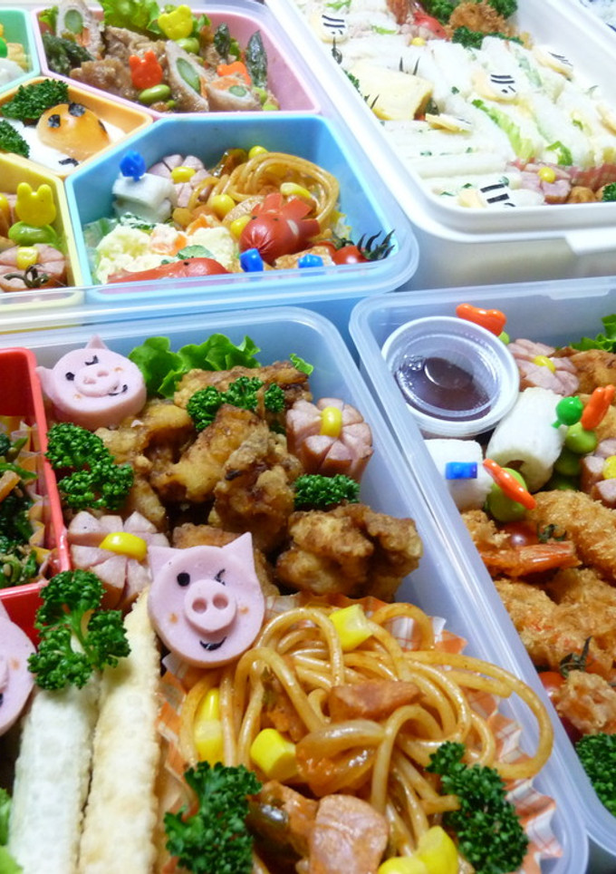 運動会のお弁当2010-レシピのメイン写真
