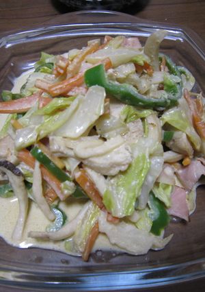 残り野菜のポン酢マヨ-レシピのメイン写真