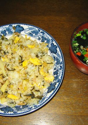 高菜チャーハン-レシピのメイン写真