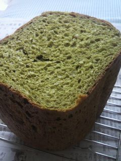 HBで☆抹茶そば粉パン-レシピのメイン写真