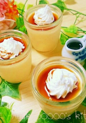 とろける食感☆パステル風なめらかプリン-レシピのメイン写真
