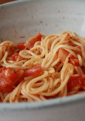 トマトソースのパスタ-レシピのメイン写真