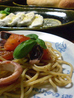 烏賊とトマトのアット!パスタ-レシピのメイン写真