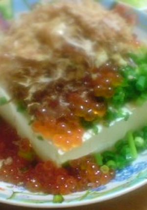 宝石冷ややっこ-レシピのメイン写真