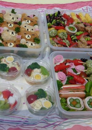 2010年 運動会のお弁当 -レシピのメイン写真