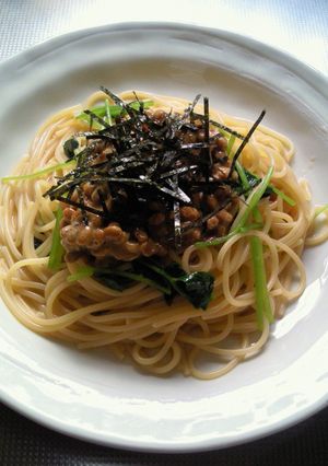 ｢納豆ﾊﾟｽﾀ｣-レシピのメイン写真