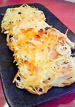 ジャガイモのお焼きお好み焼き風-レシピのメイン写真
