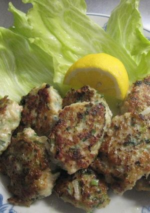 野菜たっぷり　ヘルシーな鶏つくね～♪　-レシピのメイン写真