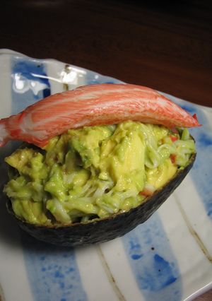 アボかにかま-レシピのメイン写真