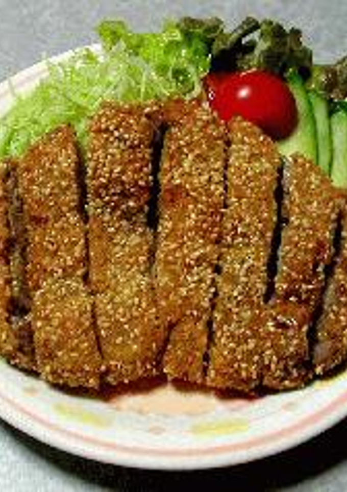 味付ゴマとんかつ-レシピのメイン写真