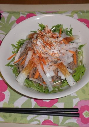 野菜たっぷり☆そばサラダ-レシピのメイン写真